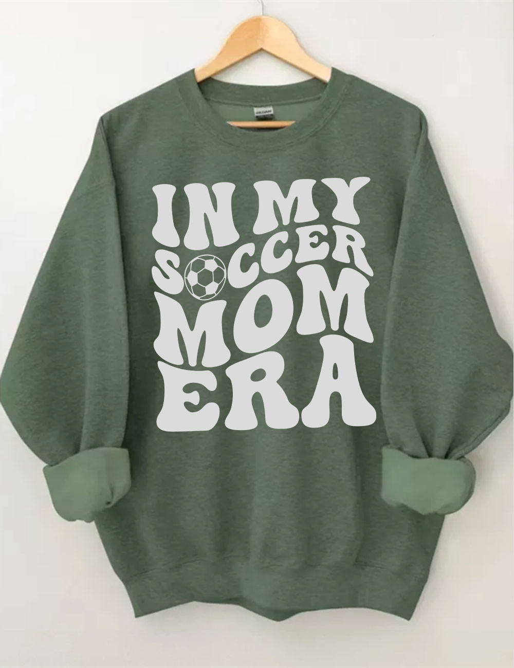 Custom In My Soccer Mom Ear Sweatshirt