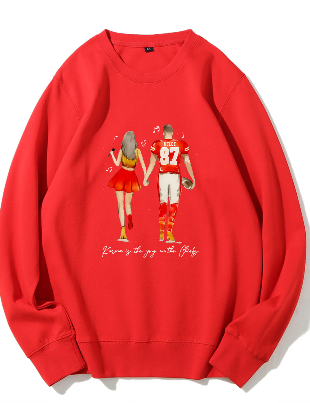 Taylor and Travis Chiefs Football Sweatshirt