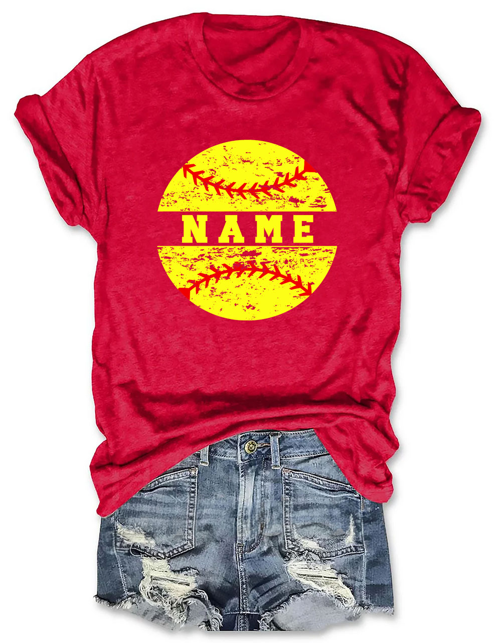 Softball Custom T-shirt