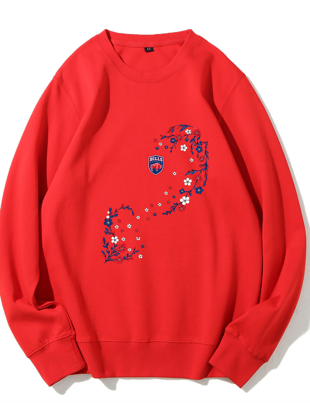 Bills Floral Football Sweatshirt