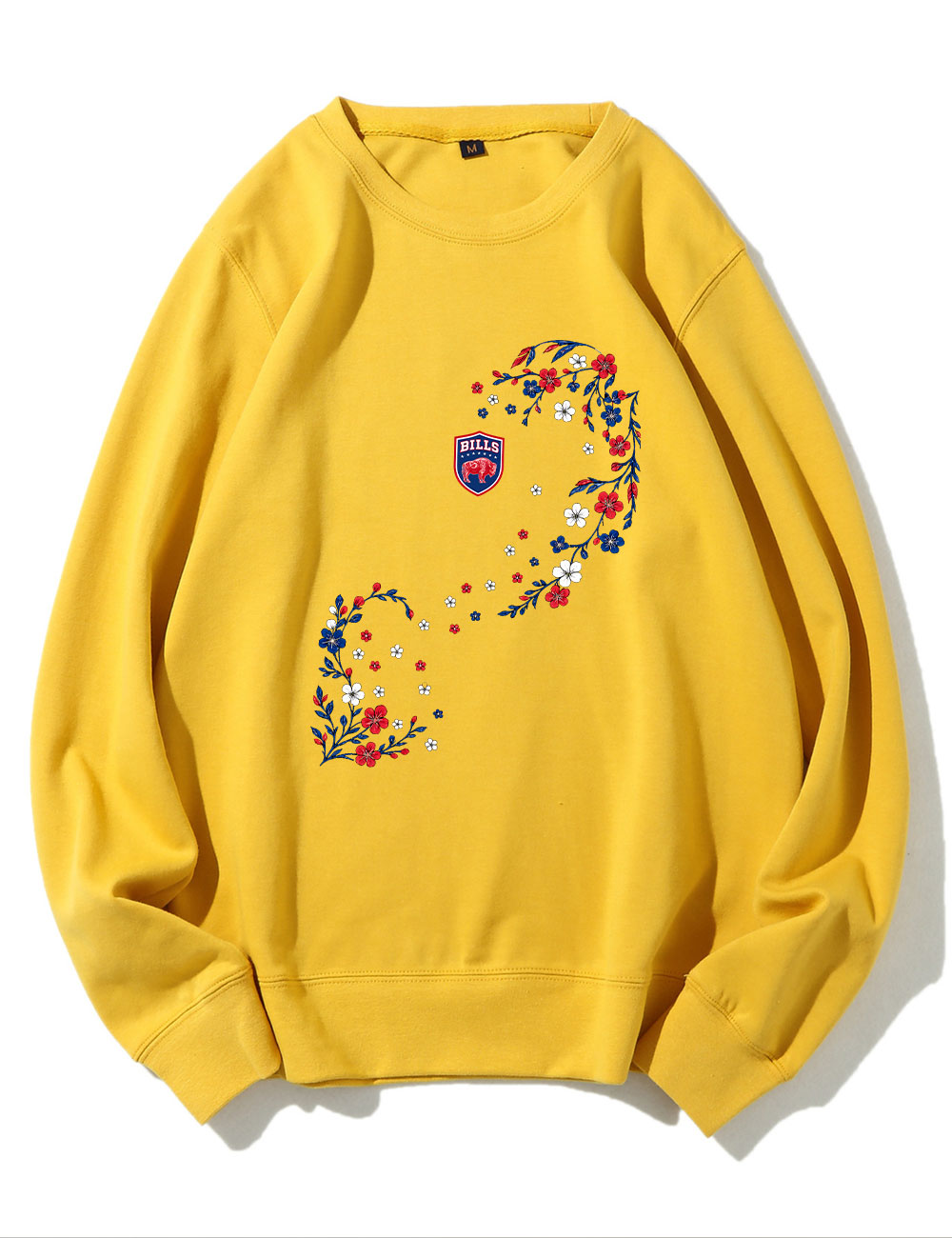 Bills Floral Football Sweatshirt
