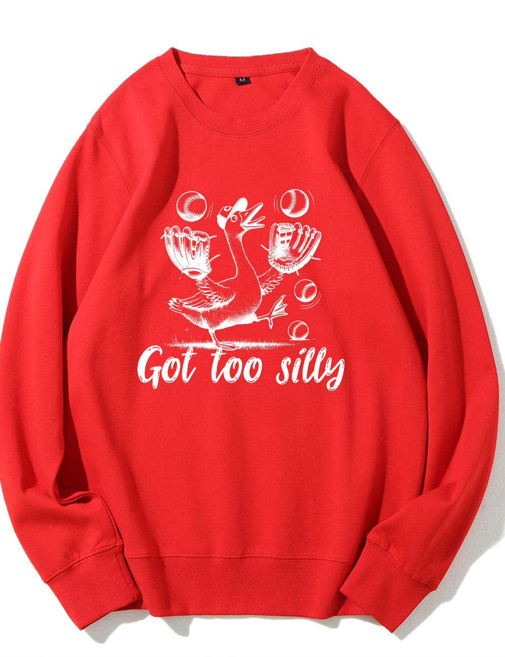 Silly Goose Baseball Meme Sweatshirt