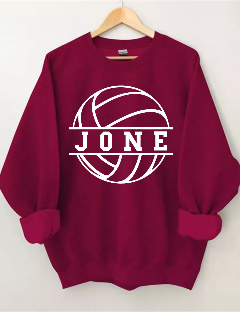 Volleyball Custom Name And Number Sweatshirt