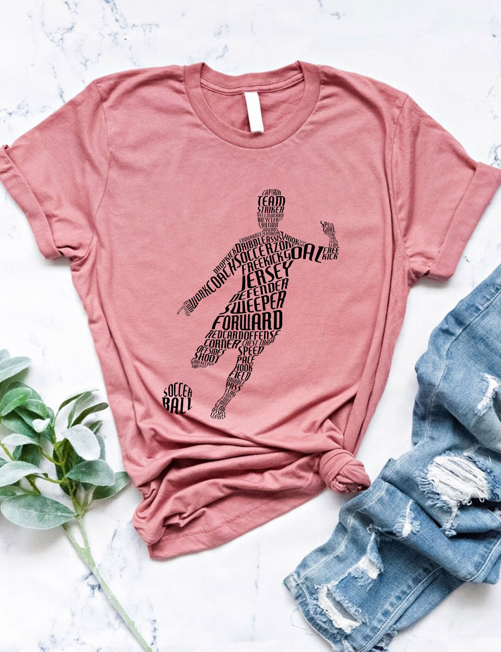 Soccer Player T-shirt