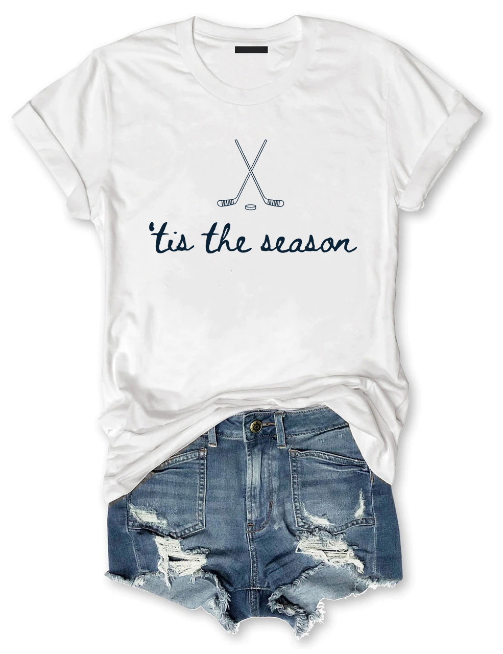 Tis The Season Funny Hockey T-shirt