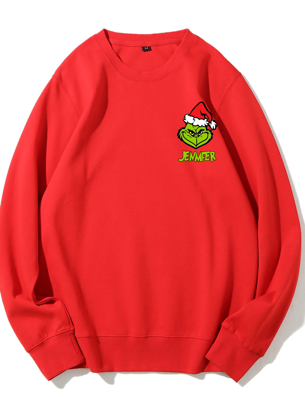 Custom Name Grinch Family Sweatshirt