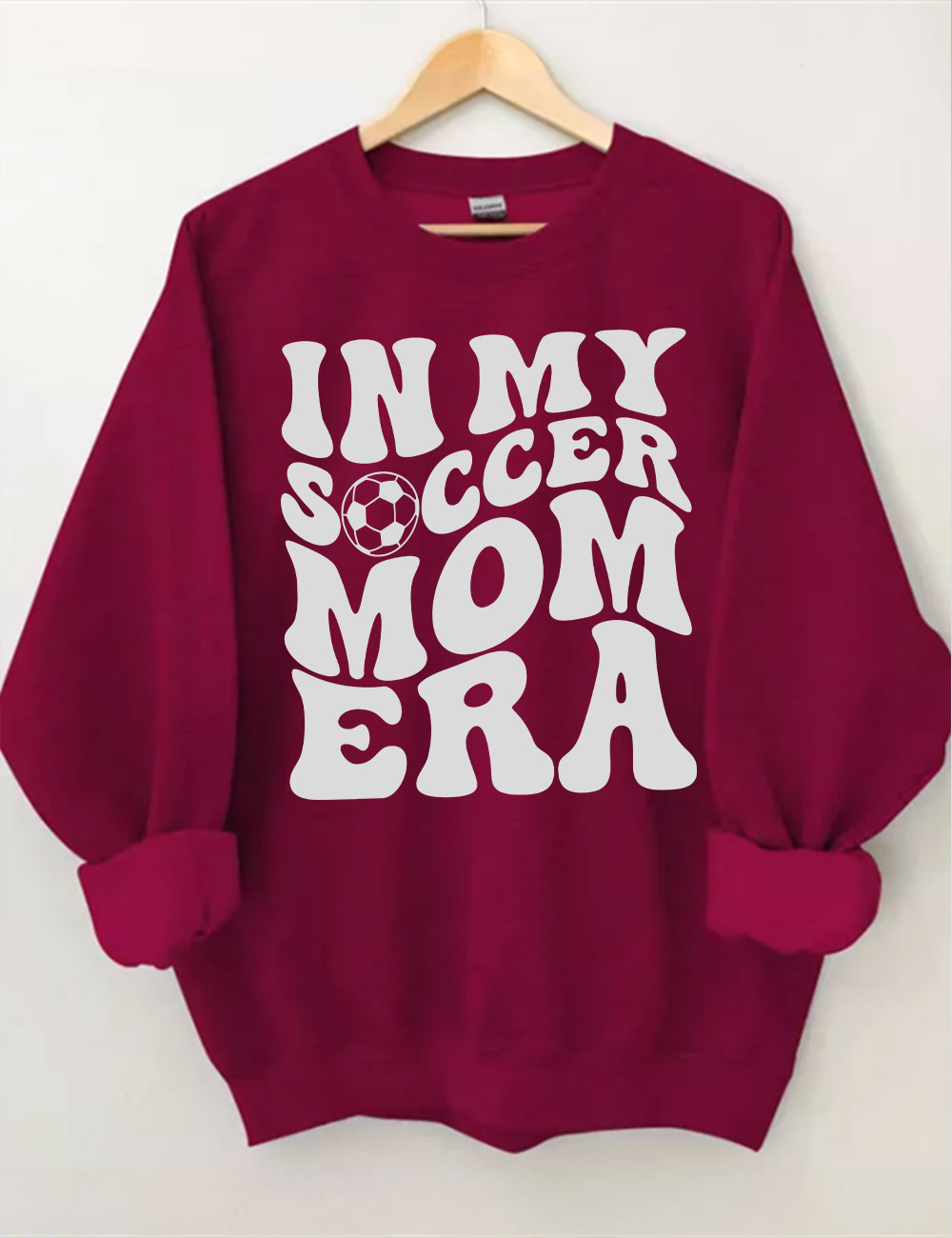 Custom In My Soccer Mom Ear Sweatshirt