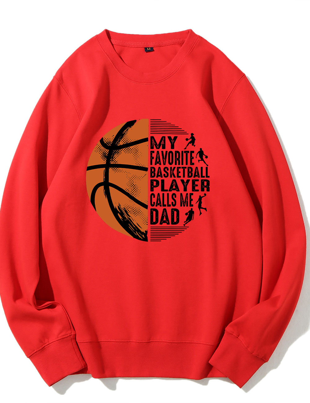 My Favorite Basketball Player Call Me Dad Funny Basketball Sweatshirt