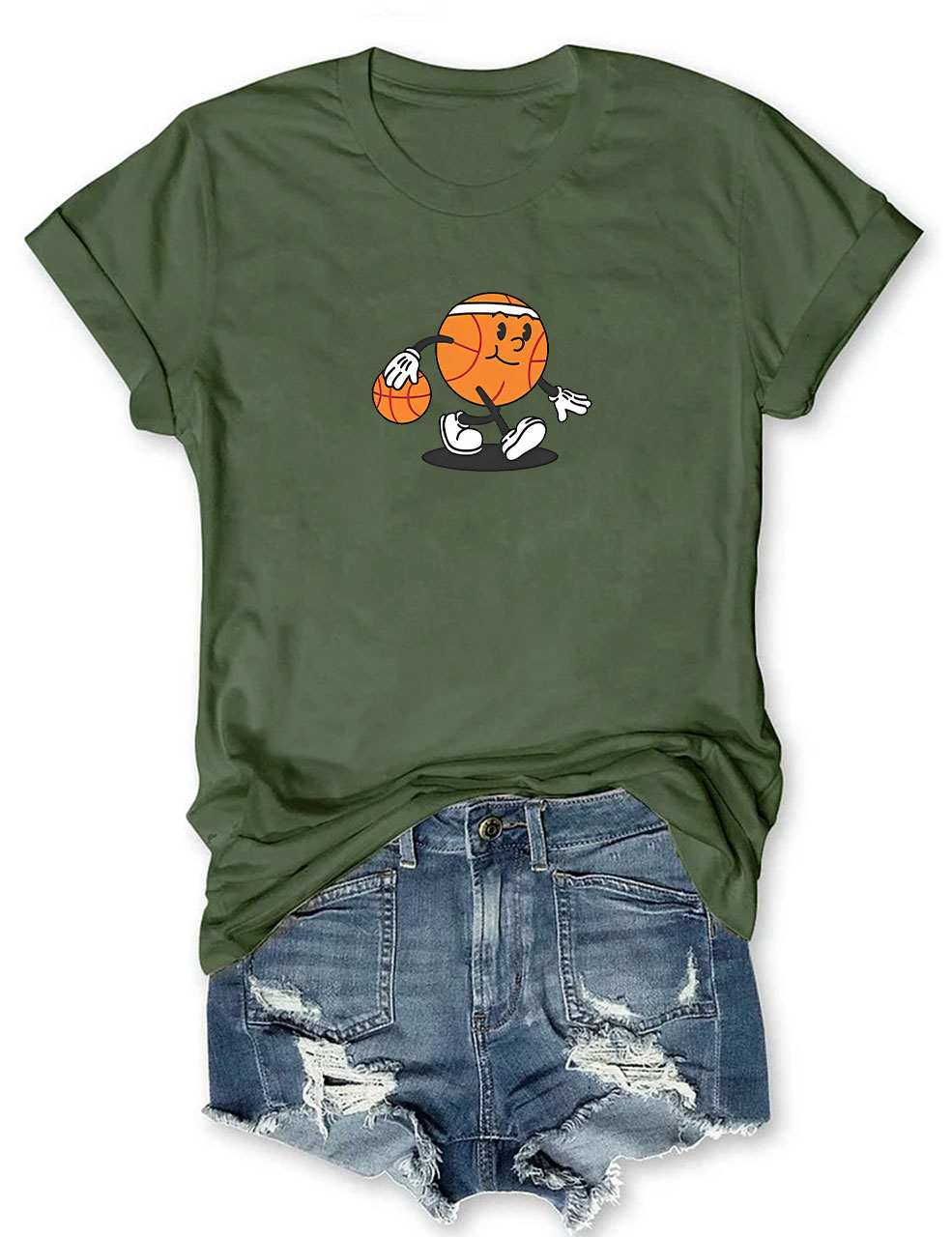 Basketball Dribble Hoop T-Shirt