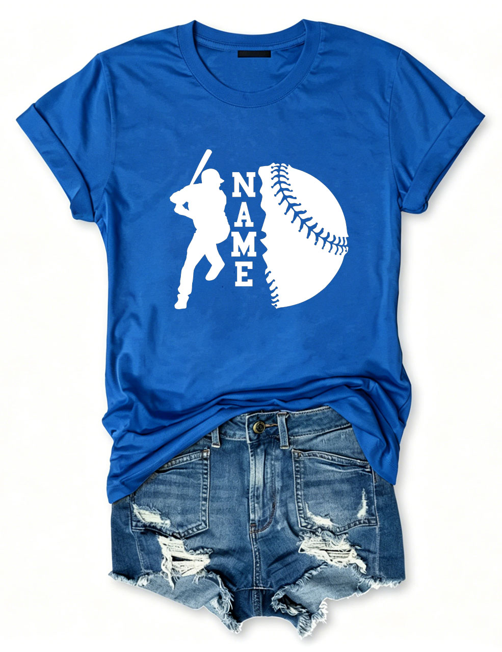 Custom Name Baseball T-shirt