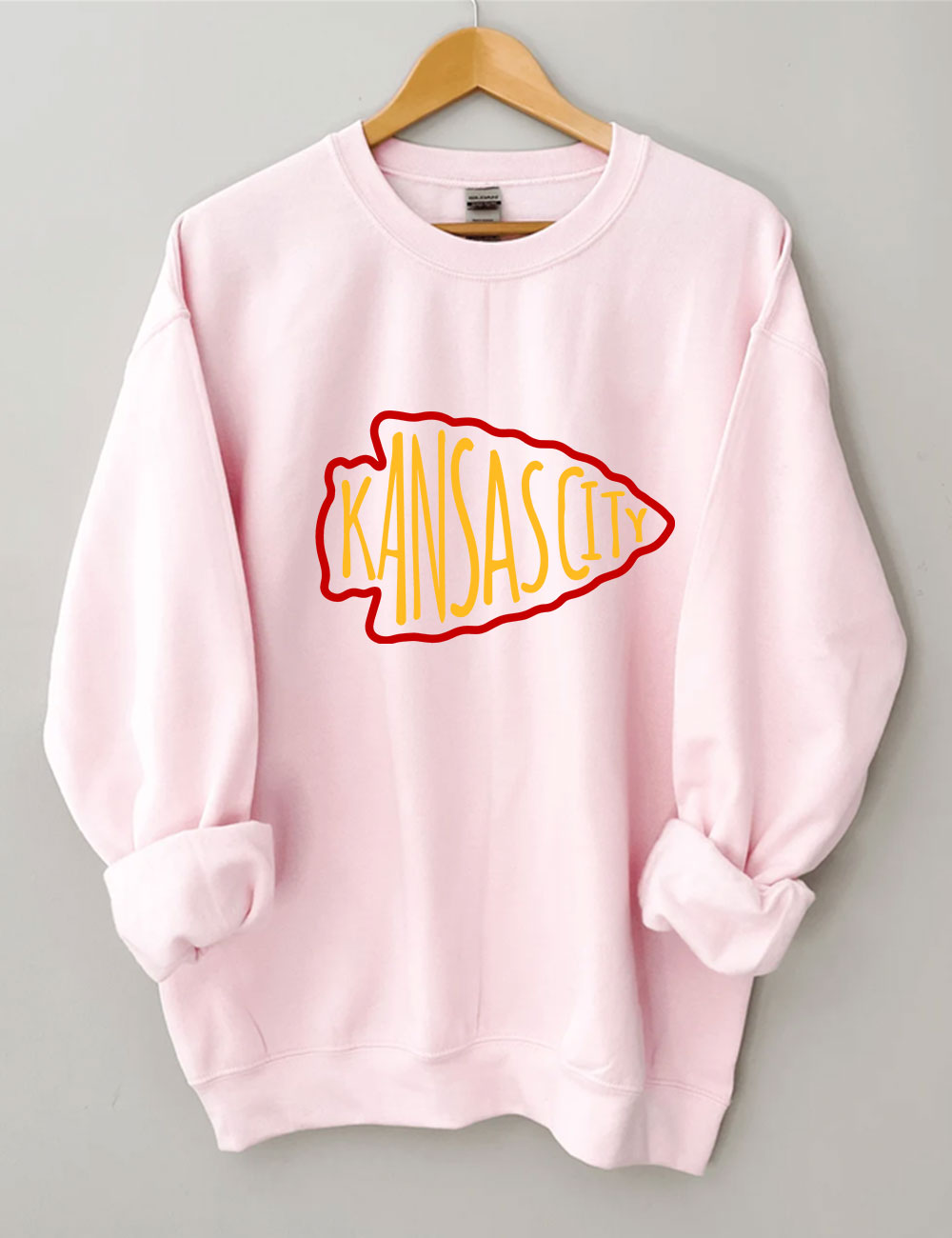 KC Chiefs Arrowhead Football Sweatshirt