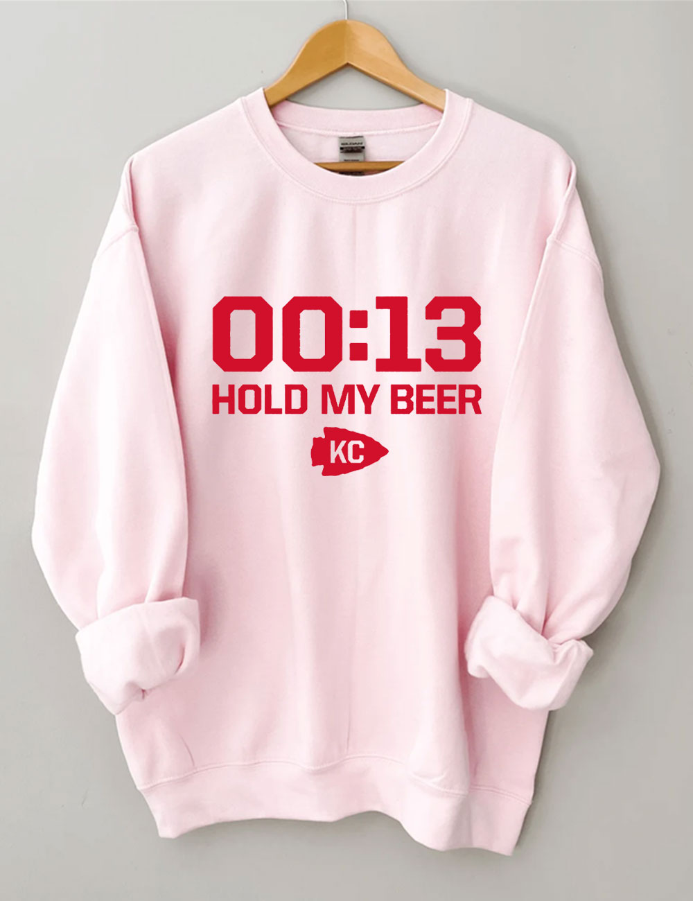 13 Second Hold My Beer Chiefs Football Sweatshirt