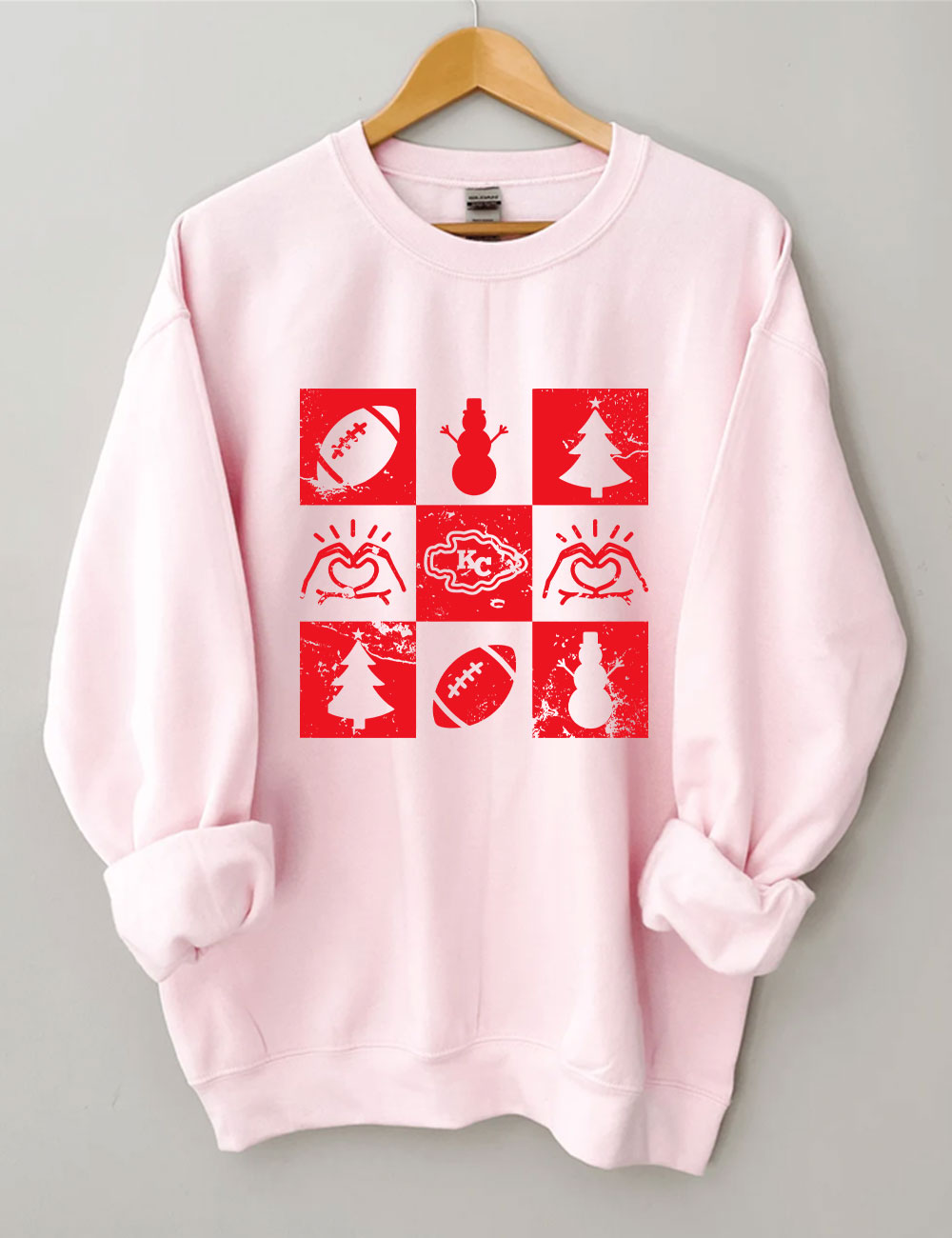 Chiefs Christmas Kansas City FootballSweatshirt