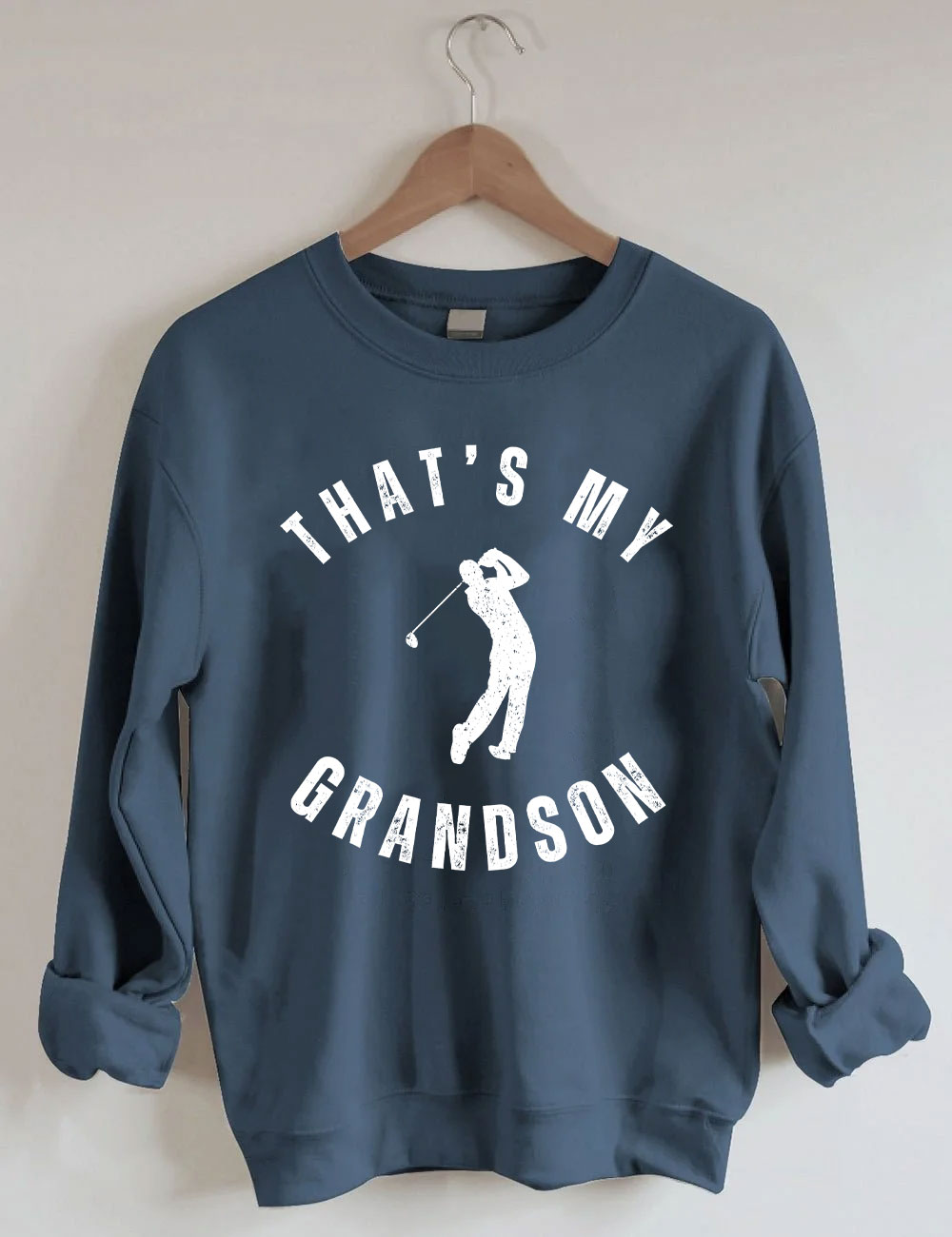 Custom That's My Grandson Golf Sweatshirt