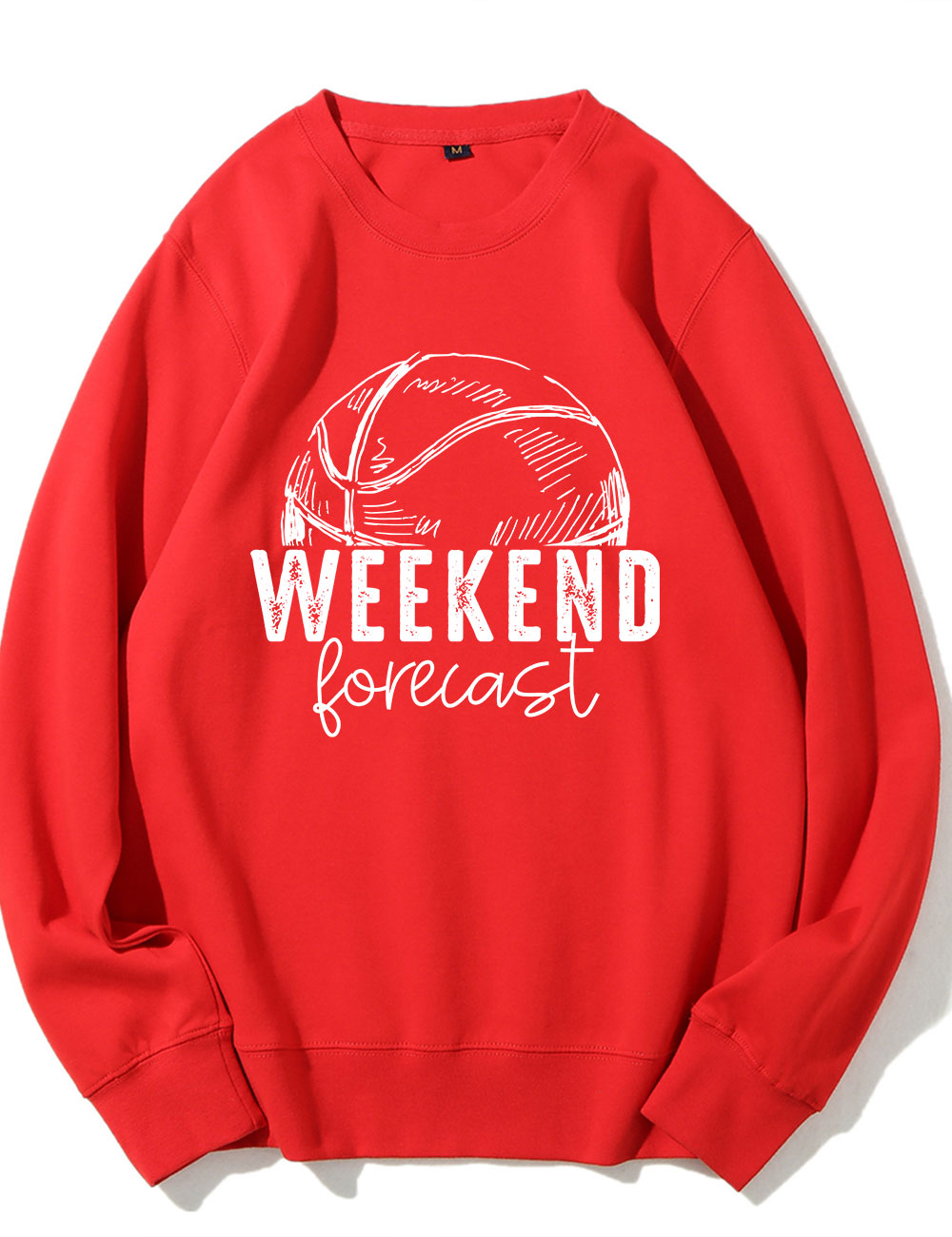 Weekend Forecast Basketball Sweatshirt