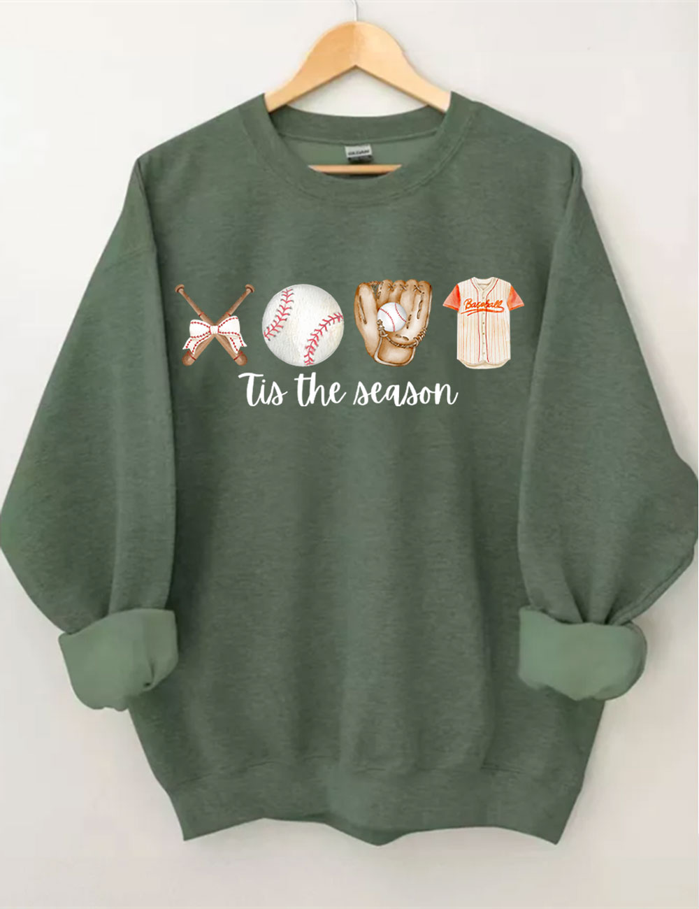 Tis The Baseball Season Sweatshirt