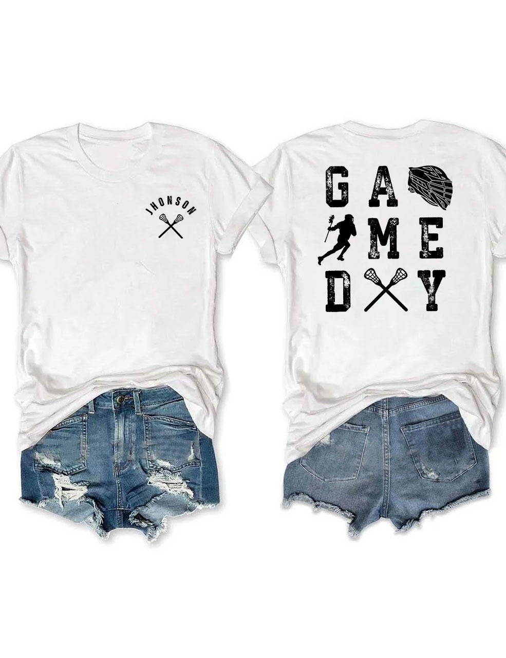 Custom Game Day Lacrosse T-shirt