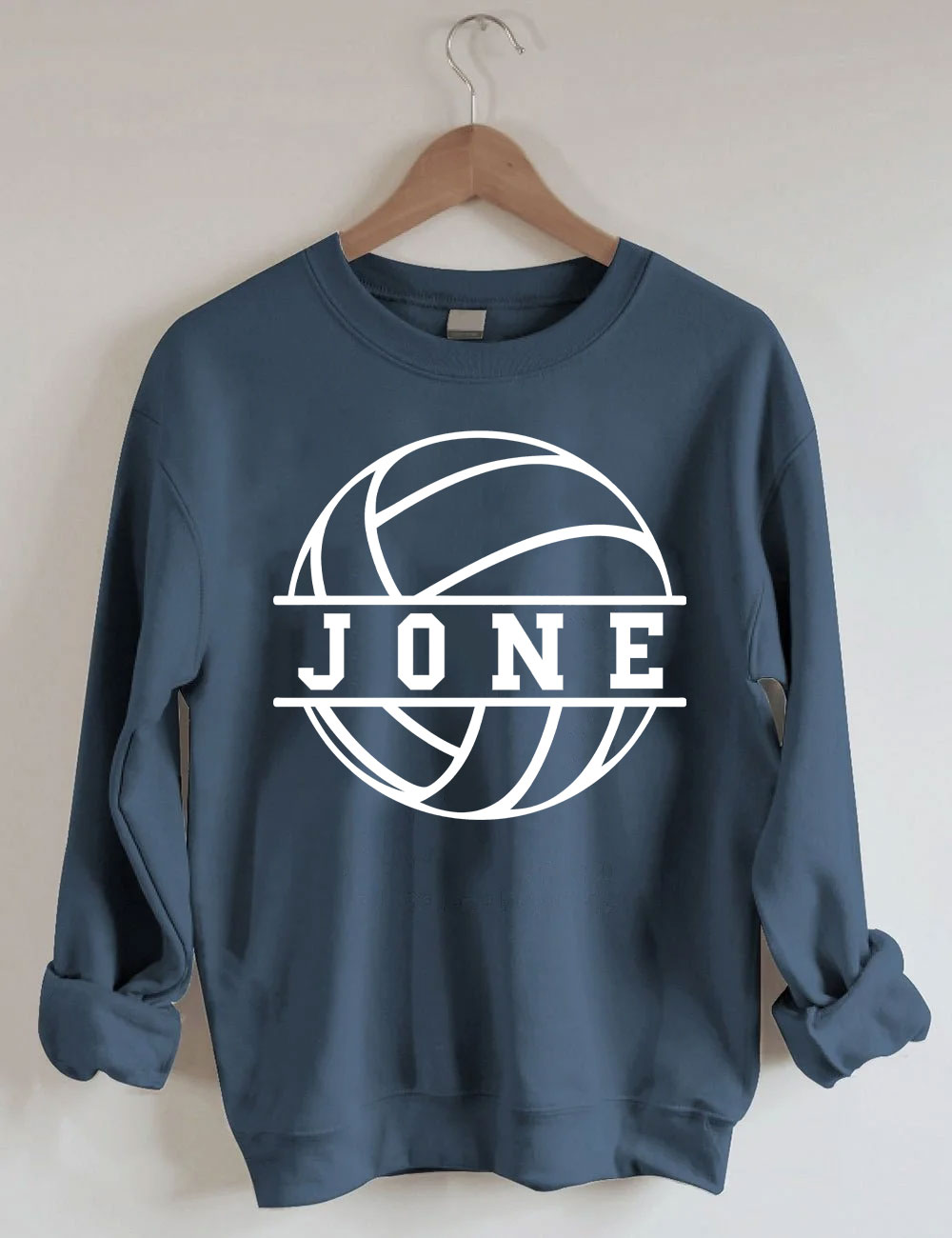 Volleyball Custom Name And Number Sweatshirt