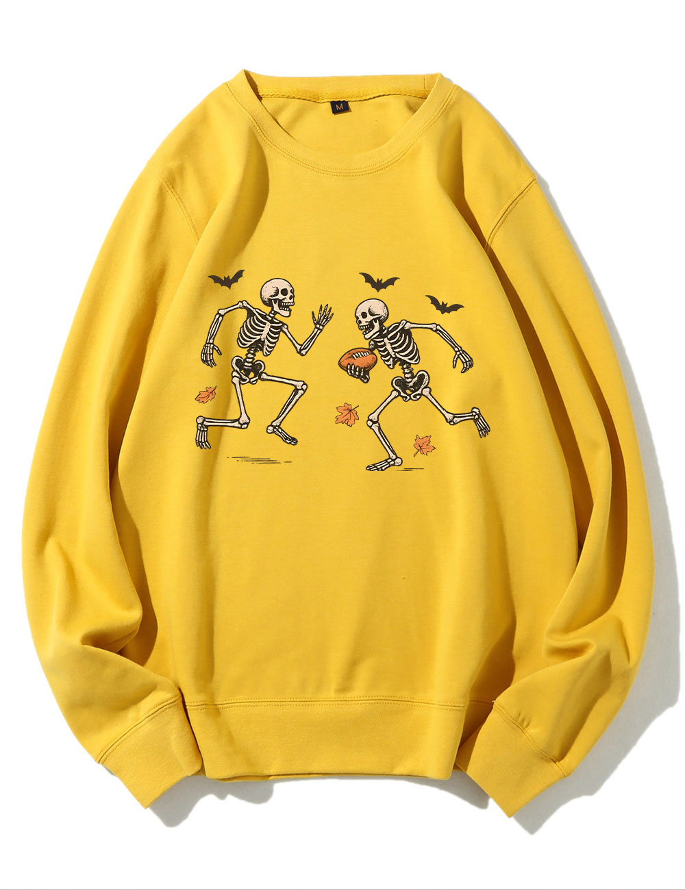 Funny Skeleton Football Halloween Sweatshirt