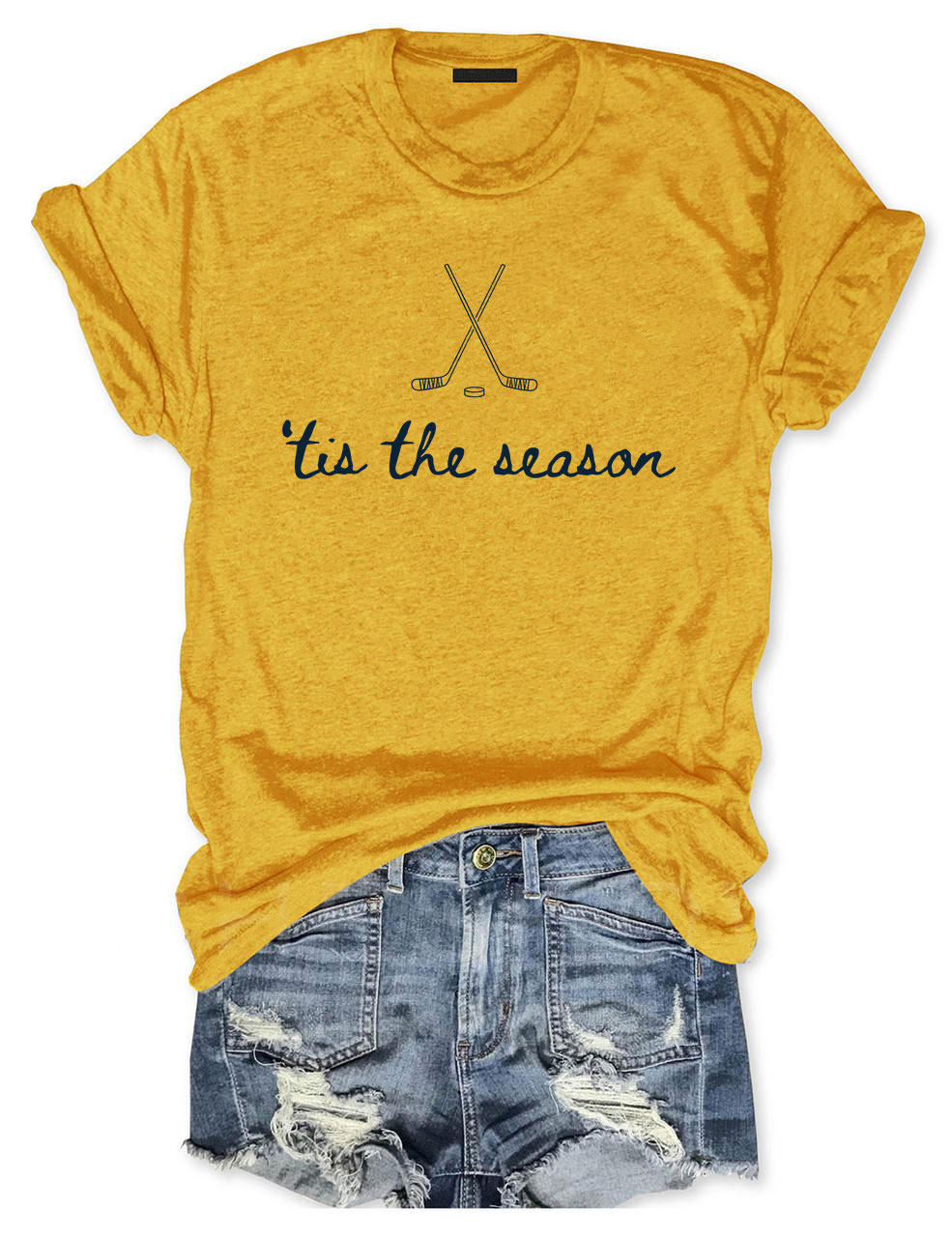 Tis The Season Funny Hockey T-shirt