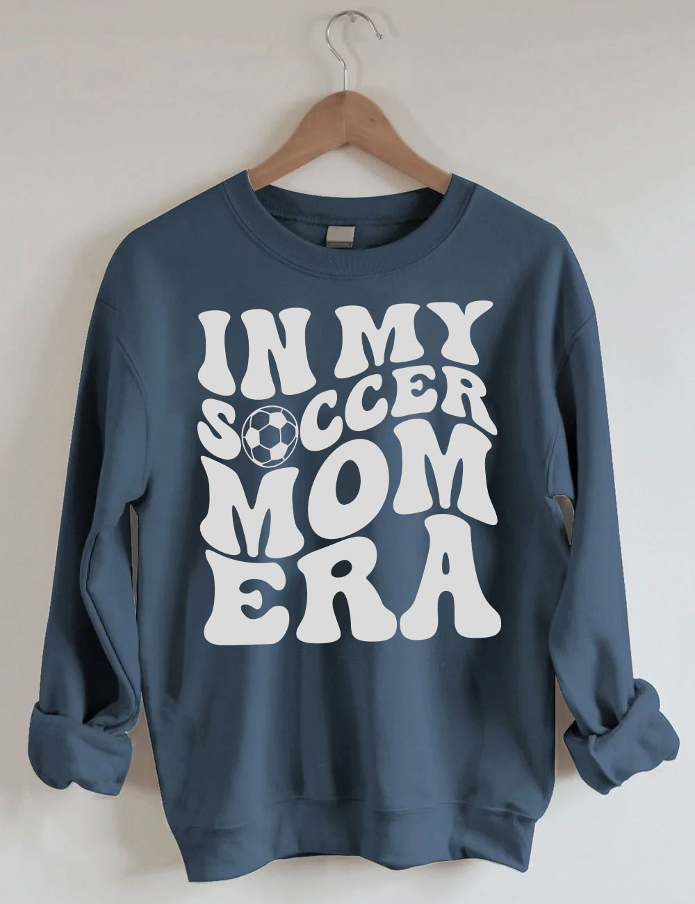Custom In My Soccer Mom Ear Sweatshirt