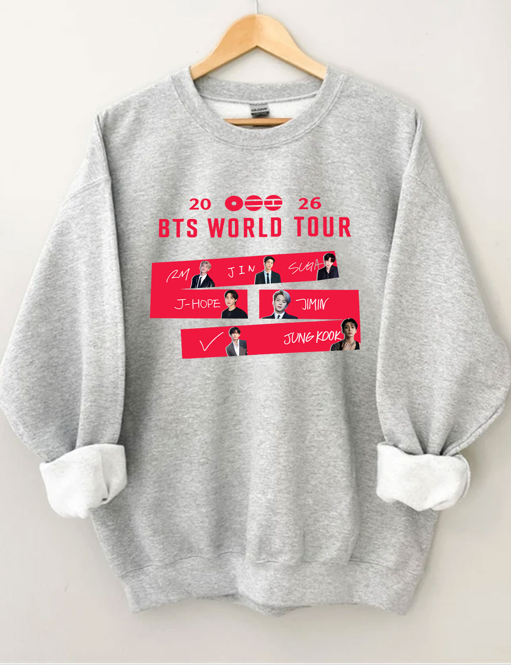 Boy Band BTS Kpop Sweatshirt