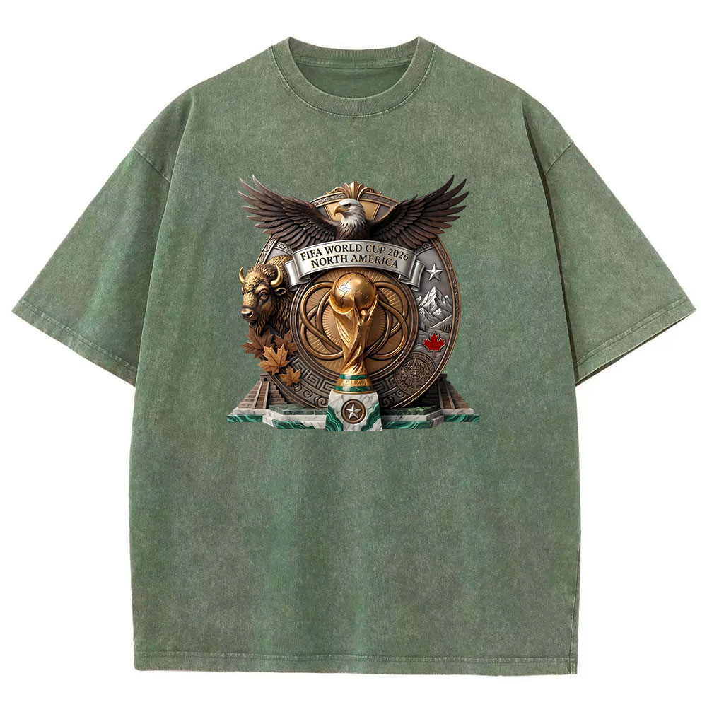 World Cup 2026 USA Canada Mexico T-shirt
