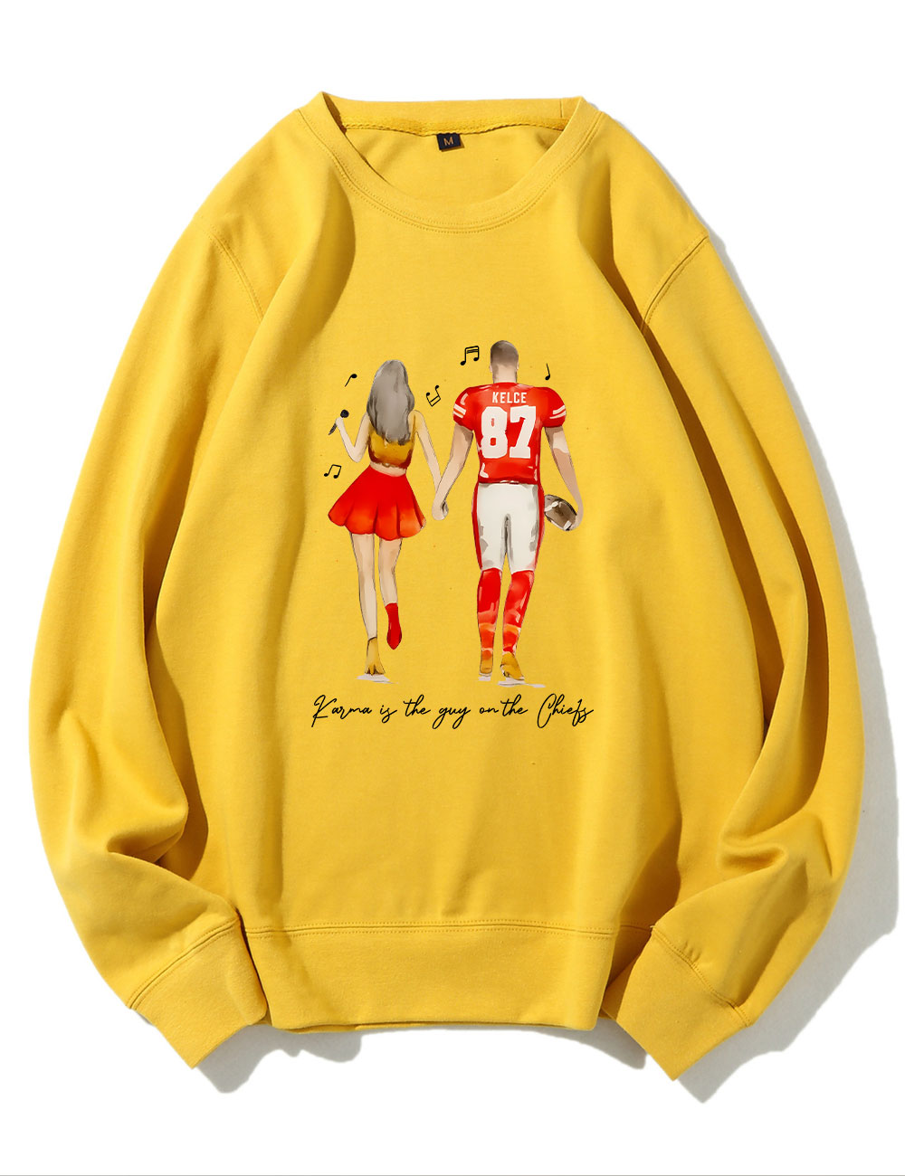 Taylor and Travis Chiefs Football Sweatshirt