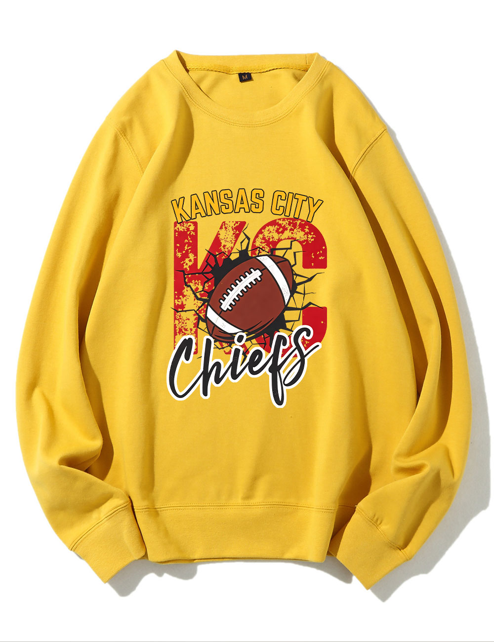 Kansas City Chiefs Football Helmet Sweatshirt