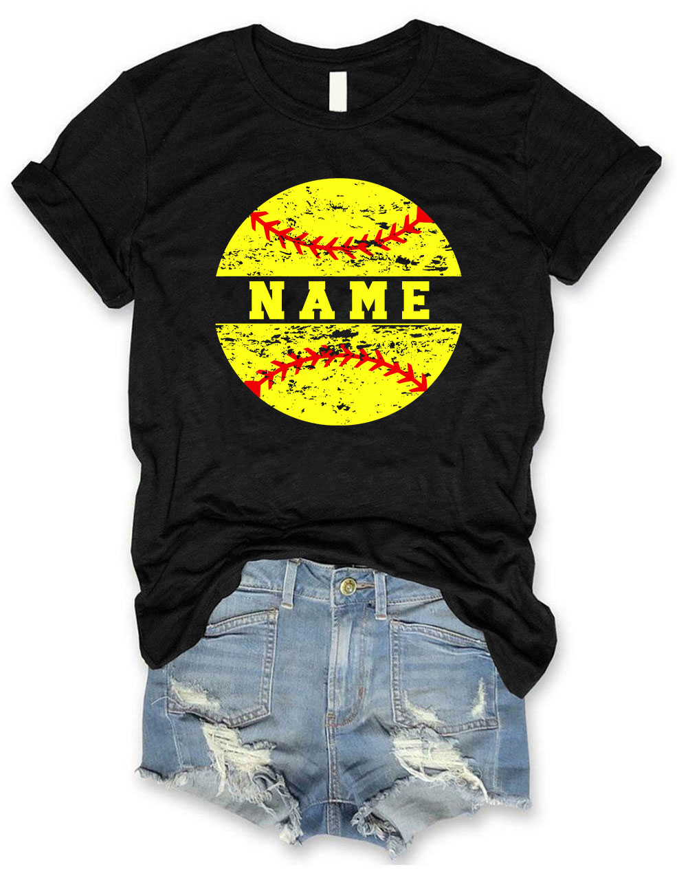 Softball Custom T-shirt