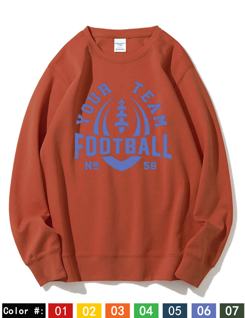 Football Custom Sweatshirt
