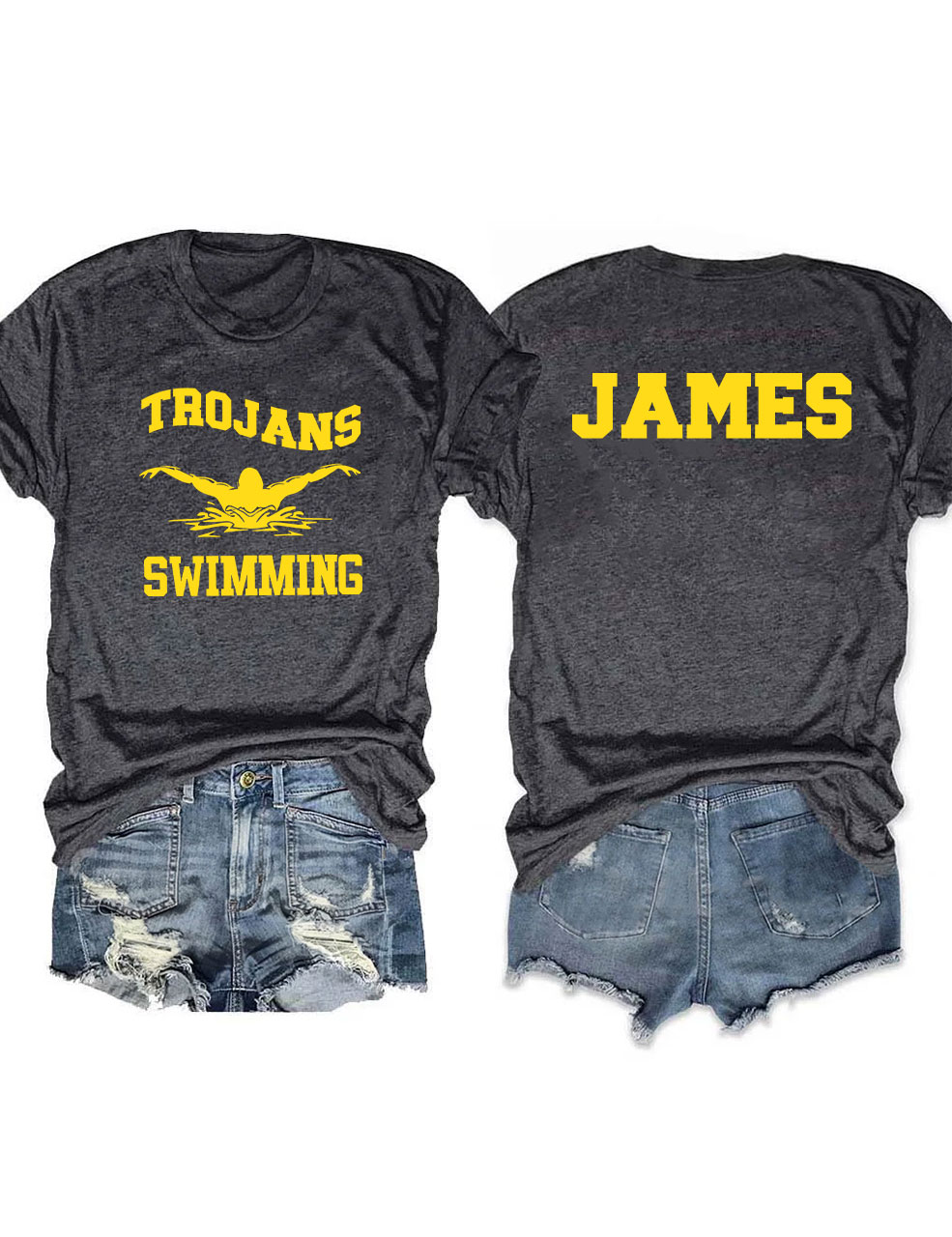 Custom Swimming T-shirt