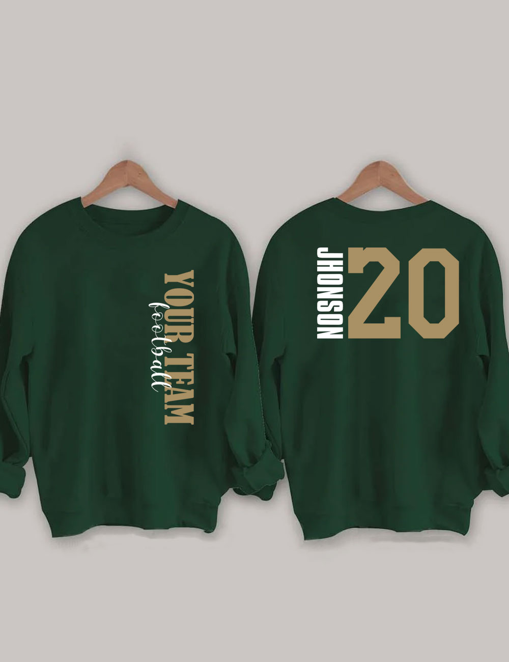 Custom Football Sweatshirt