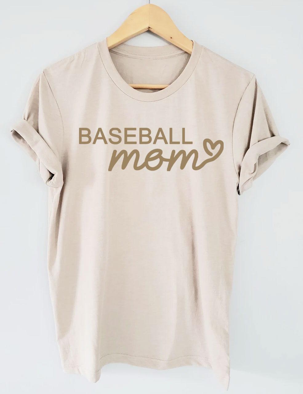 Baseball Mom Customized T-shirt