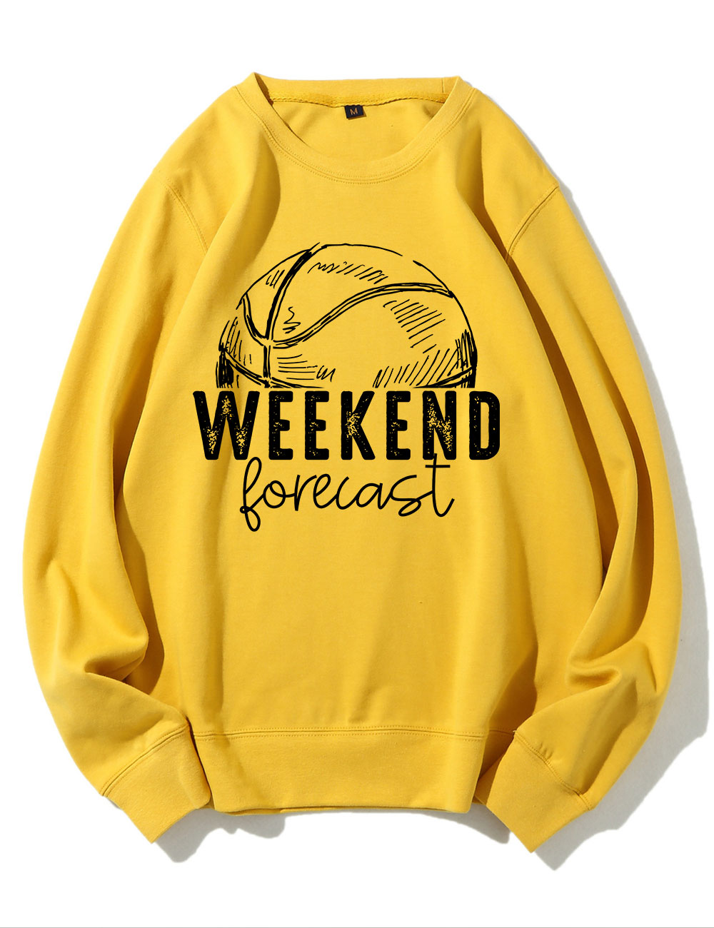 Weekend Forecast Basketball Sweatshirt
