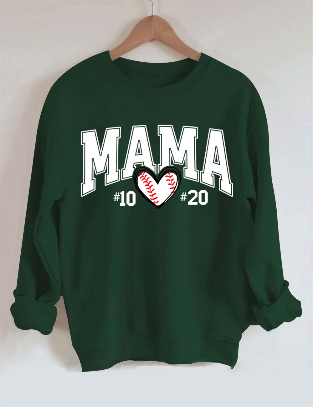 Custom Baseball Mom Sweatshirt