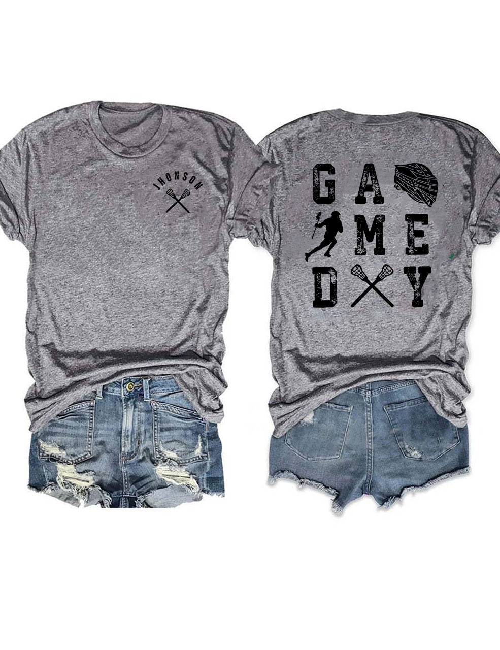 Custom Game Day Lacrosse T-shirt