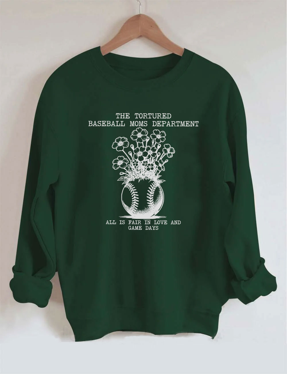 Tortured Baseball Moms Sweatshirt