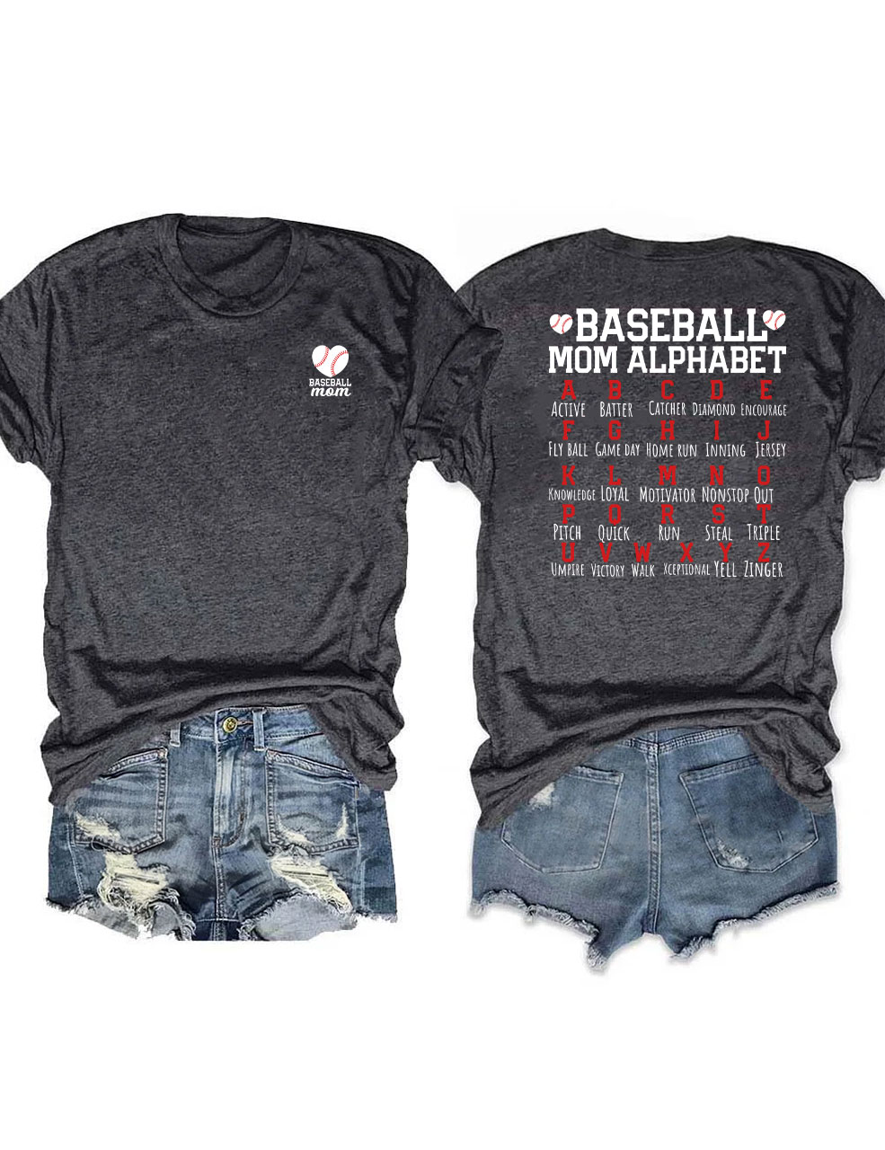 Baseball Mom T-shirt