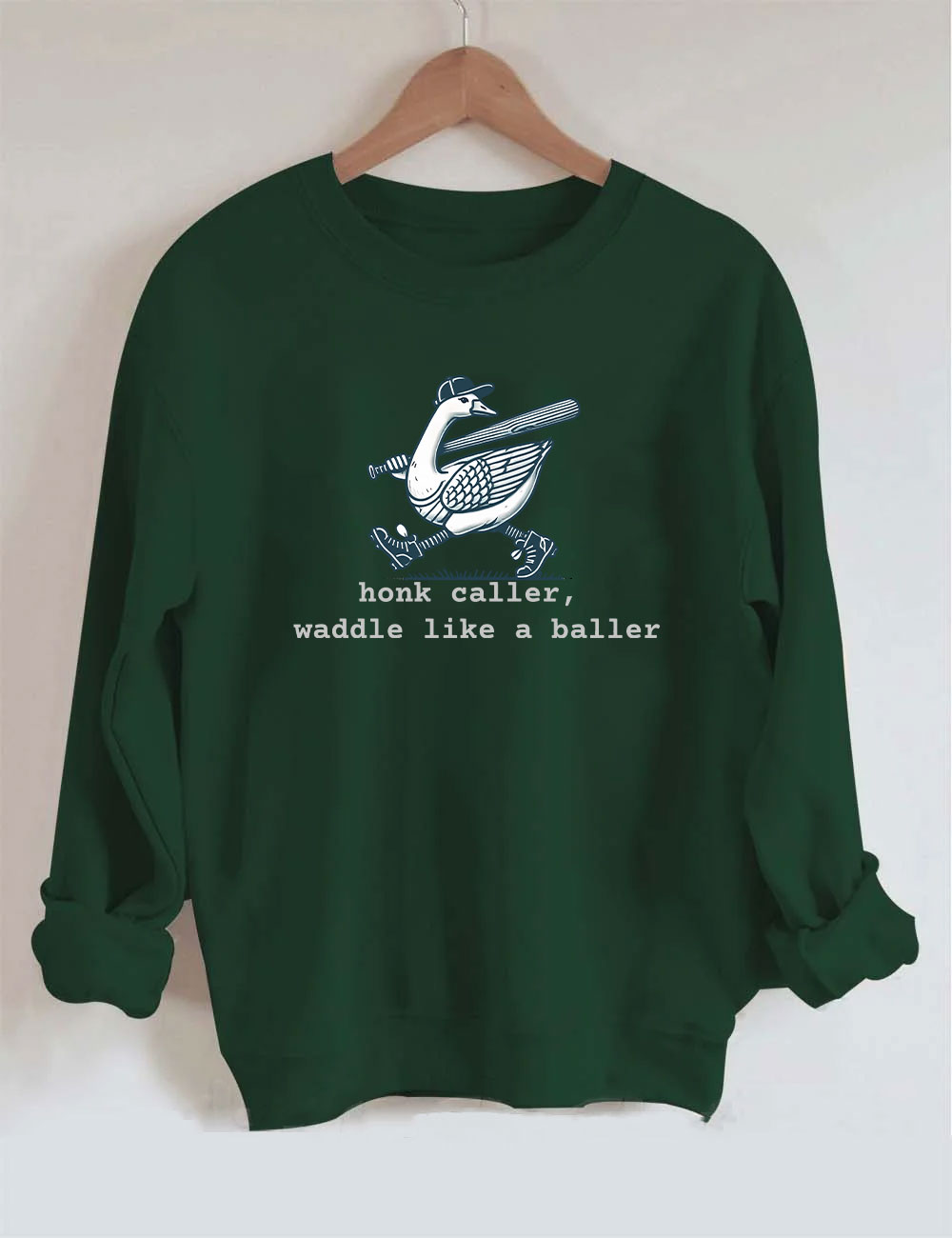 Baseball Silly Goose Sweatshirt