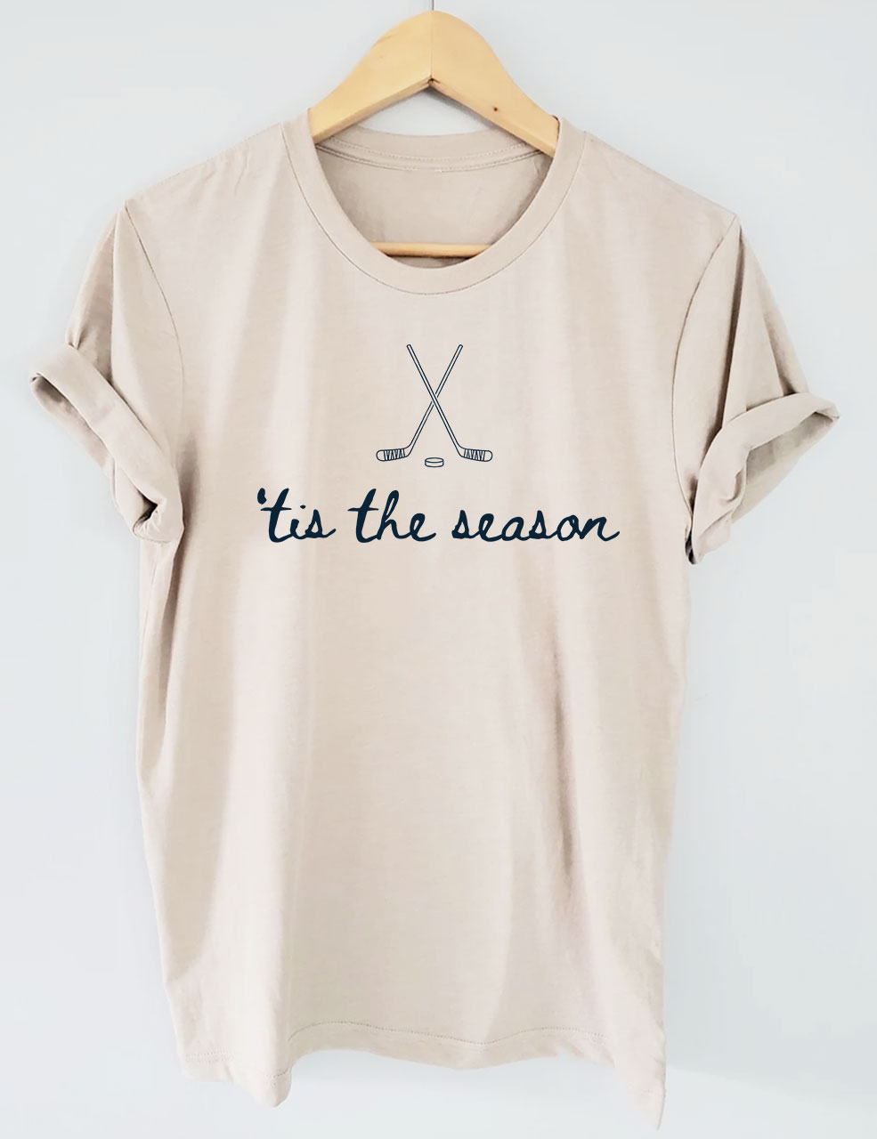 Tis The Season Funny Hockey T-shirt