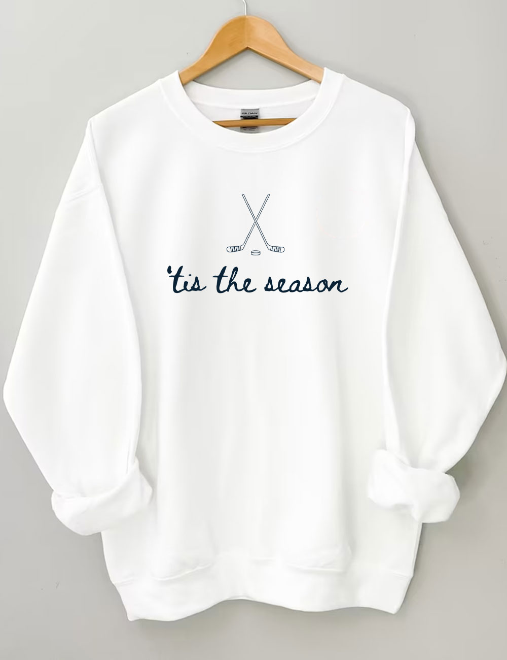 Tis The Season Funny Hockey Sweatshirt