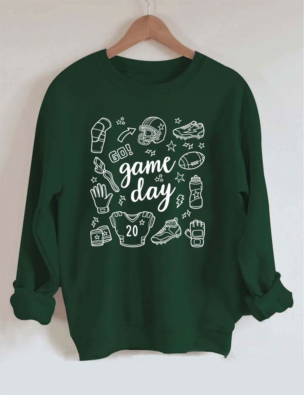 Game Day Custom Football Sweatshirt