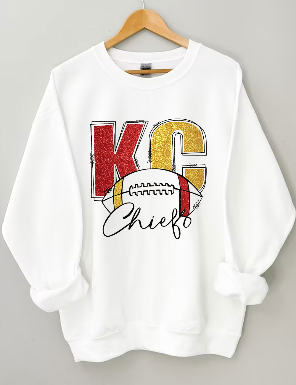 KC Chiefs Football Sweatshirt