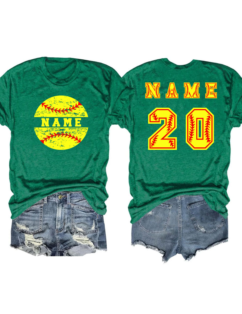 Softball Custom T-shirt