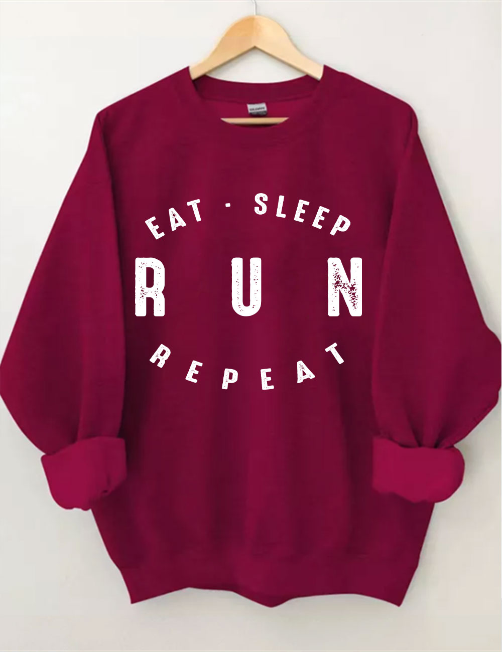 Eat Sleep Run Repeat Sport Sweatshirt
