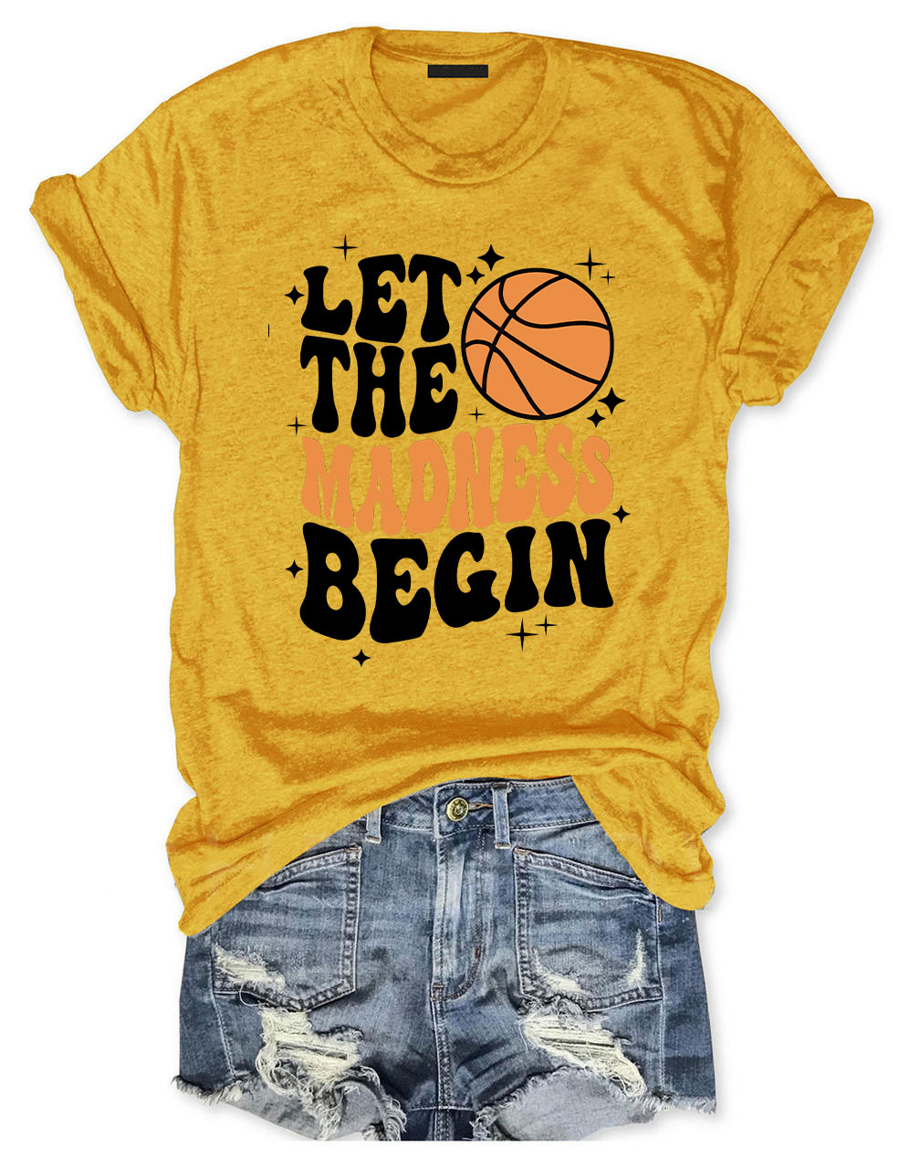 Let The Madness Begin Basketball T-shirt