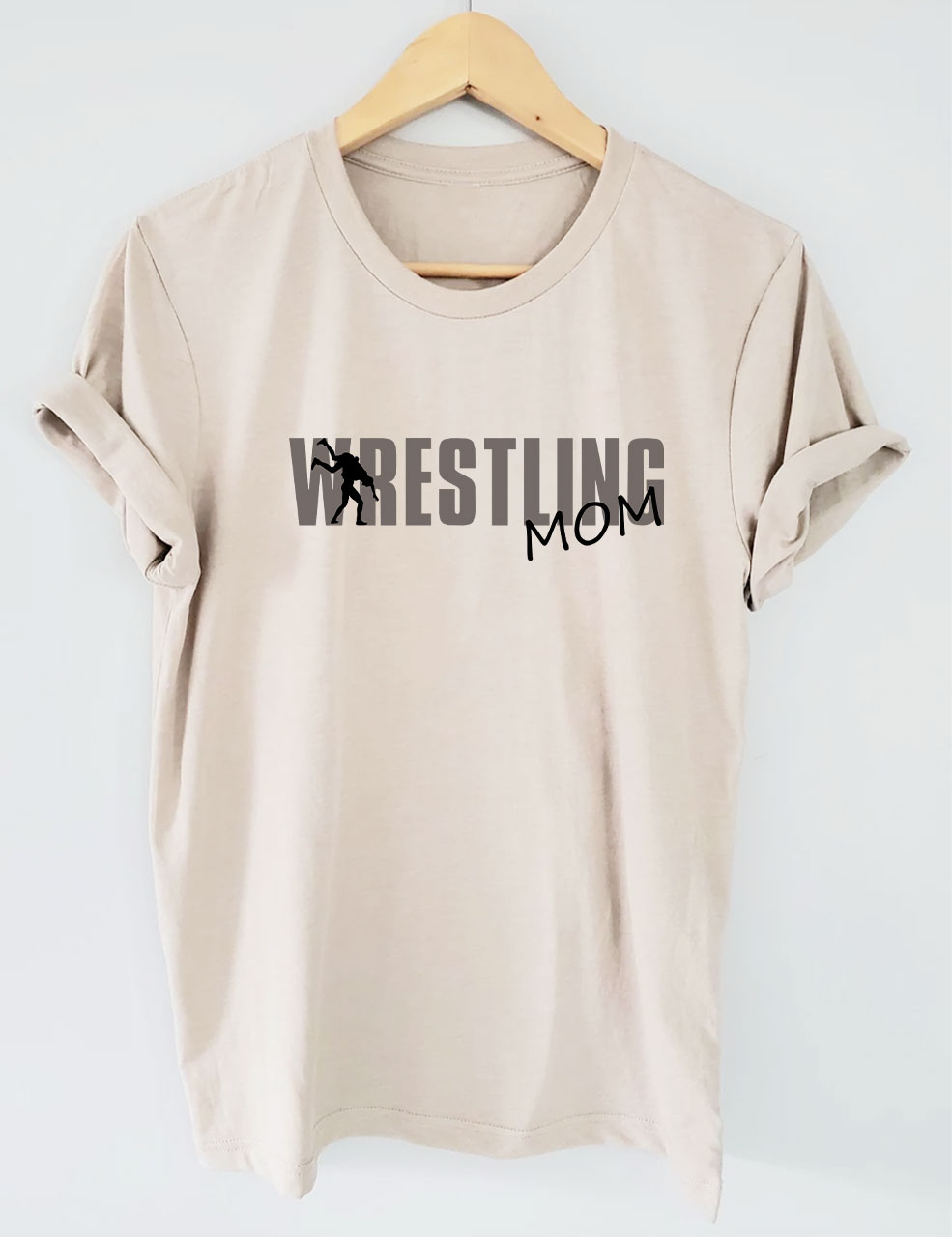 Custom Wrestling Mom T-shirt