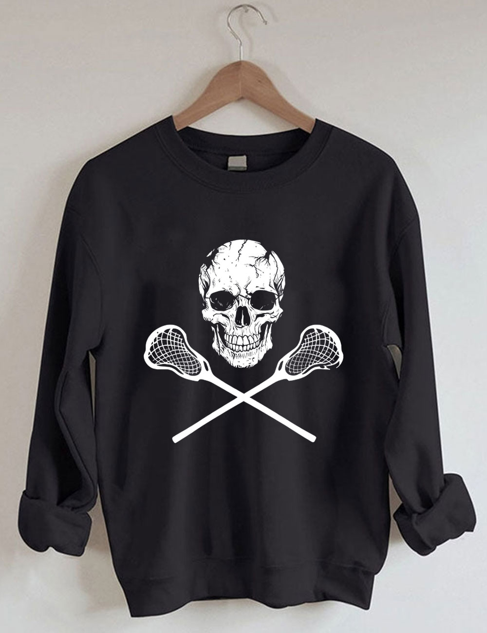 Skull & Lacrosse Sweatshirt