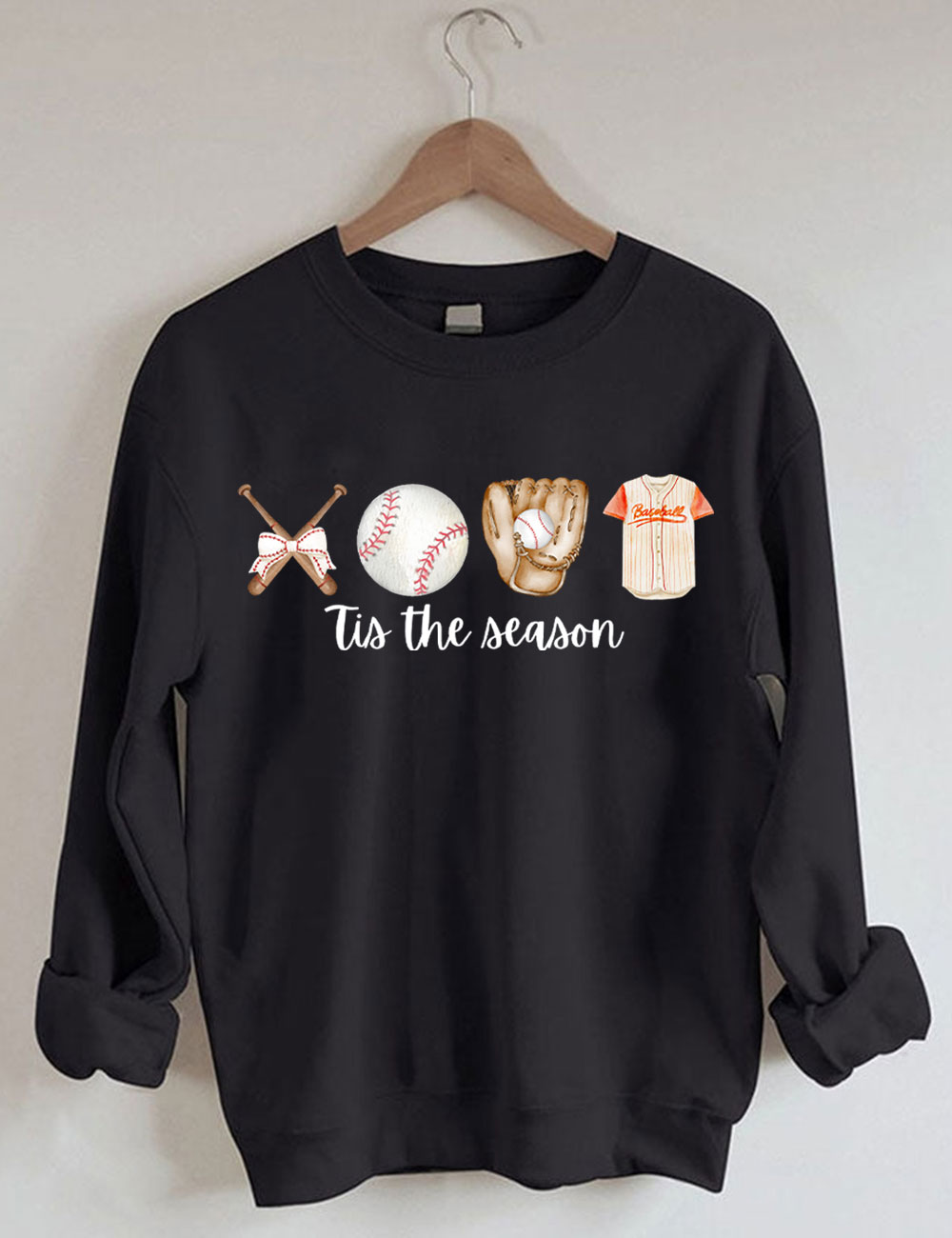 Tis The Baseball Season Sweatshirt